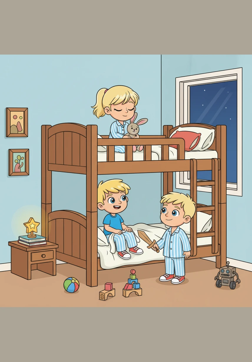 Hand in hand, the three blonde siblings walk back toward the exit as the sky turns a soft shade of pink. It was a perfect day at the zoo, and they are already dreaming of their next big adventure together.