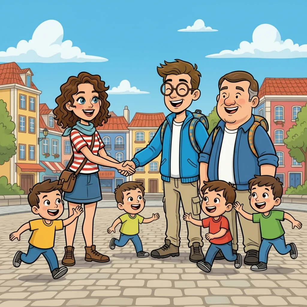 October found Stephan in Portugal, where he met Helena's brothers and nephews. Surrounded by family, they continued to weave their lives together. Their story was far from over; the end of the year would bring a surprise, a promise of a bright future.