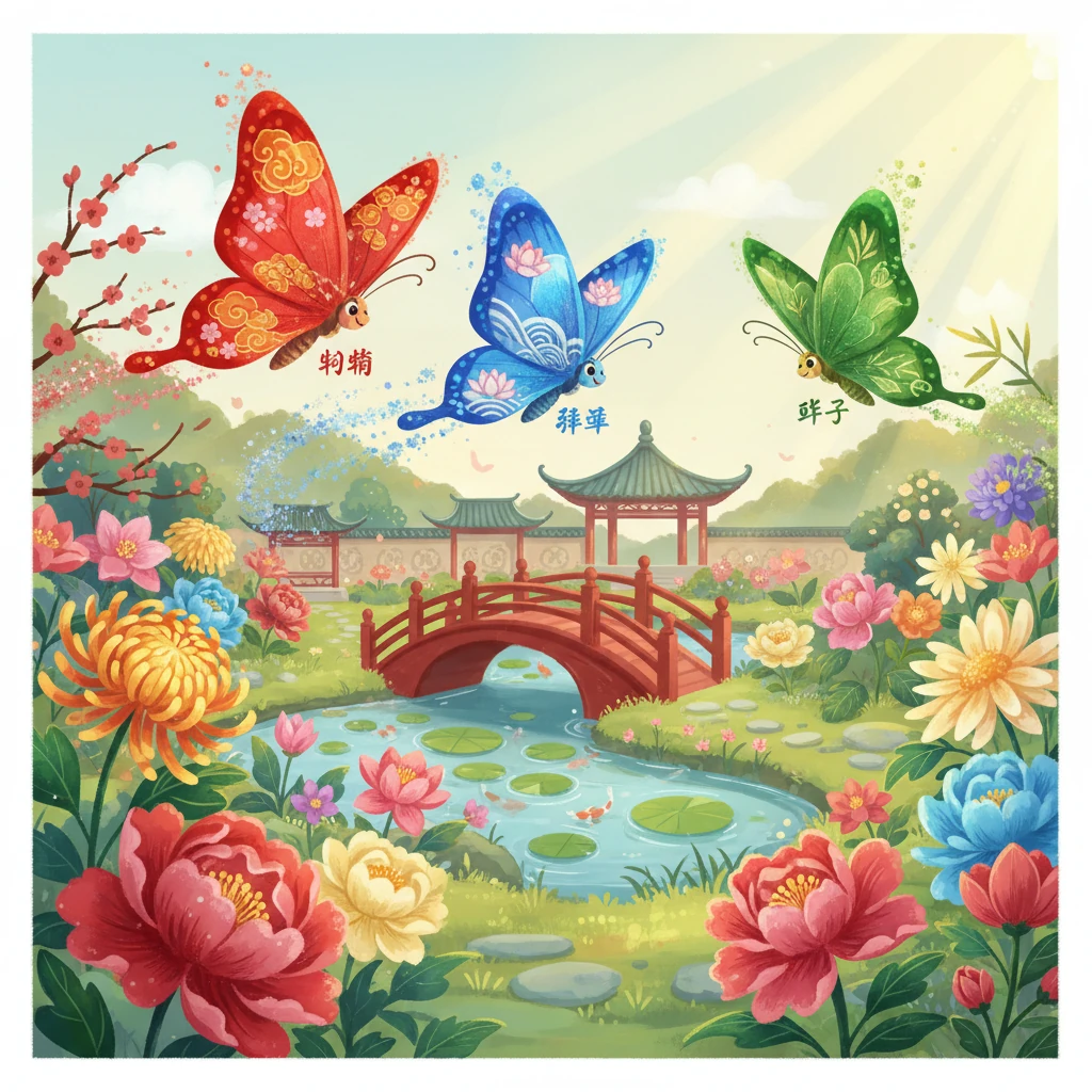 三只蝴蝶 - Animal stories