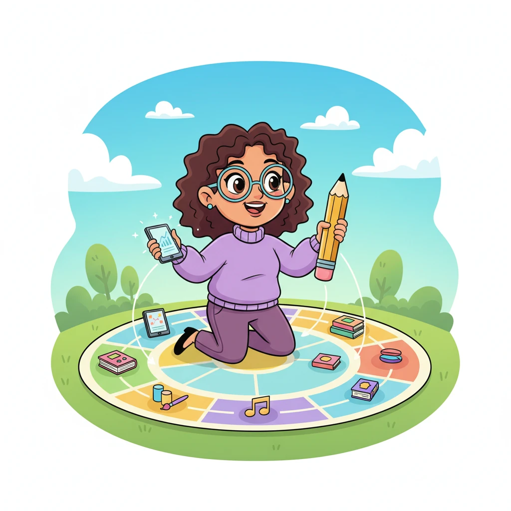 Pip realized all her friends had little "happy clues," but how could she use them to help everyone? She needed a clever plan, a way to put all her observations to good use. Pip decided to gather all her clues and make a grand strategy.
