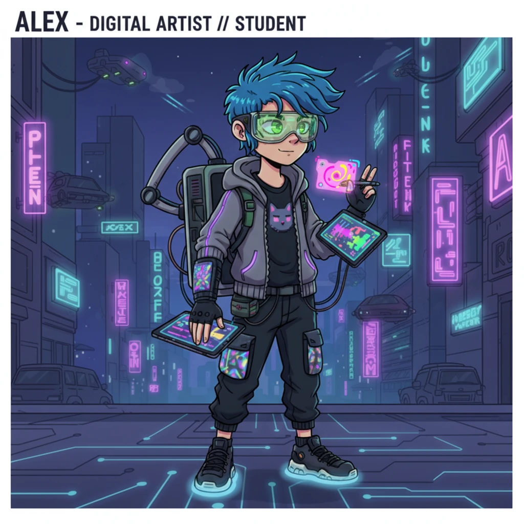 The Window in My Room: A Digital Journey - 成长故事