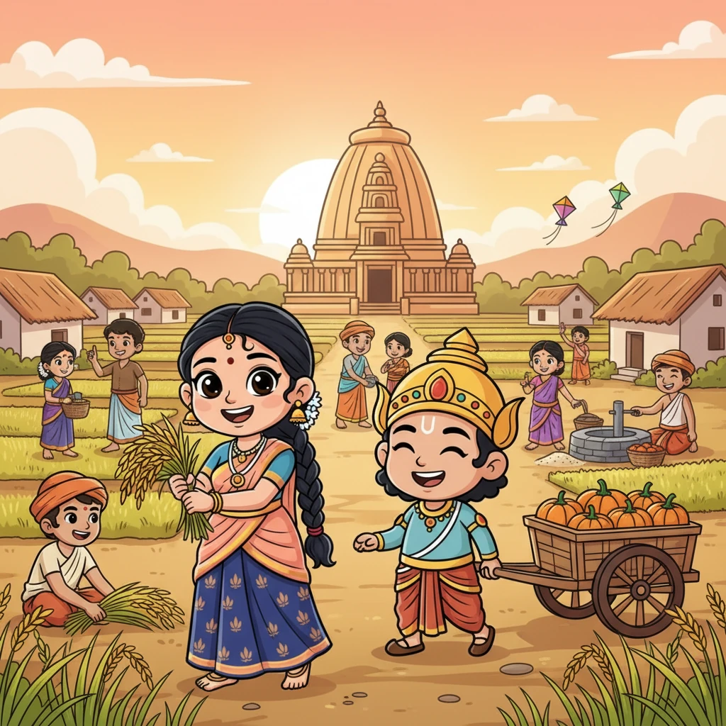 பழமையான தாடிச்சேரி கிராமத்தில், இரு குழுக்களும் இணக்கத்துடனும் அமைதியுடனும் வாழ்ந்து வந்தனர். ஒரு குழு செல்வம், நிலம், விவசாயம் ஆகியவற்றில் செழித்து விளங்க, மற்றொரு குழுவும் அதே மண்ணில் ஒற்றுமையுடன் தங்கள் வாழ்வை நடத்தினர். அவர்களின் வீடுகள் சிரிப்பொலியாலும், வயல்வெளிகள் உழைப்பாலும் நிரம்பி, எங்கும் மகிழ்ச்சி பொங்கி வழிந்தது.