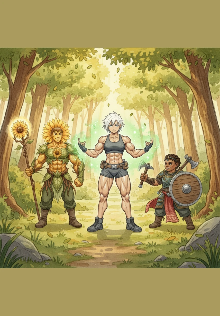 Soya se pone de pie con firmeza y muestra su increíble fuerza, pues además de aceite, posee los ladrillos fundamentales de la vida llamados proteínas. Ella explica que sus aminoácidos son como pequeños constructores encargados de reparar las células y hacer que los músculos crezcan fuertes.