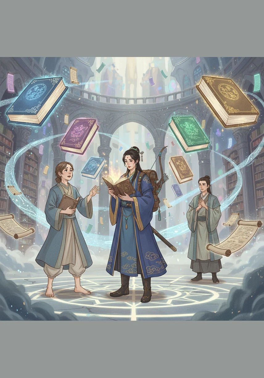 溯梦将收集到的所有文献整理成十二大卷,每一卷都散发着独特的光芒。这些卷轴不仅是独立的梦境,更像是一串串回声,共同构筑起宏伟完整的澜梦界宇宙。