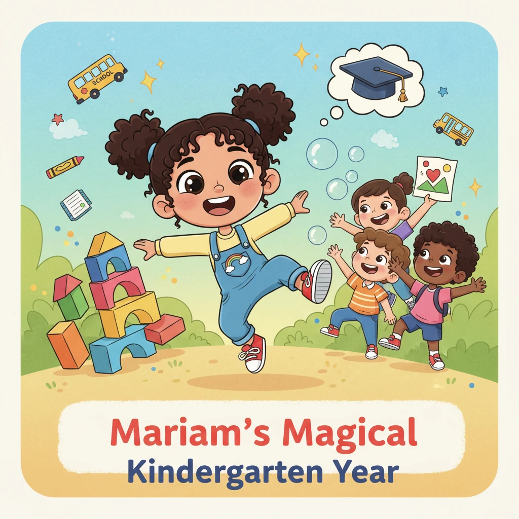 Mariam's Magical Kindergarten Year - Educational stories