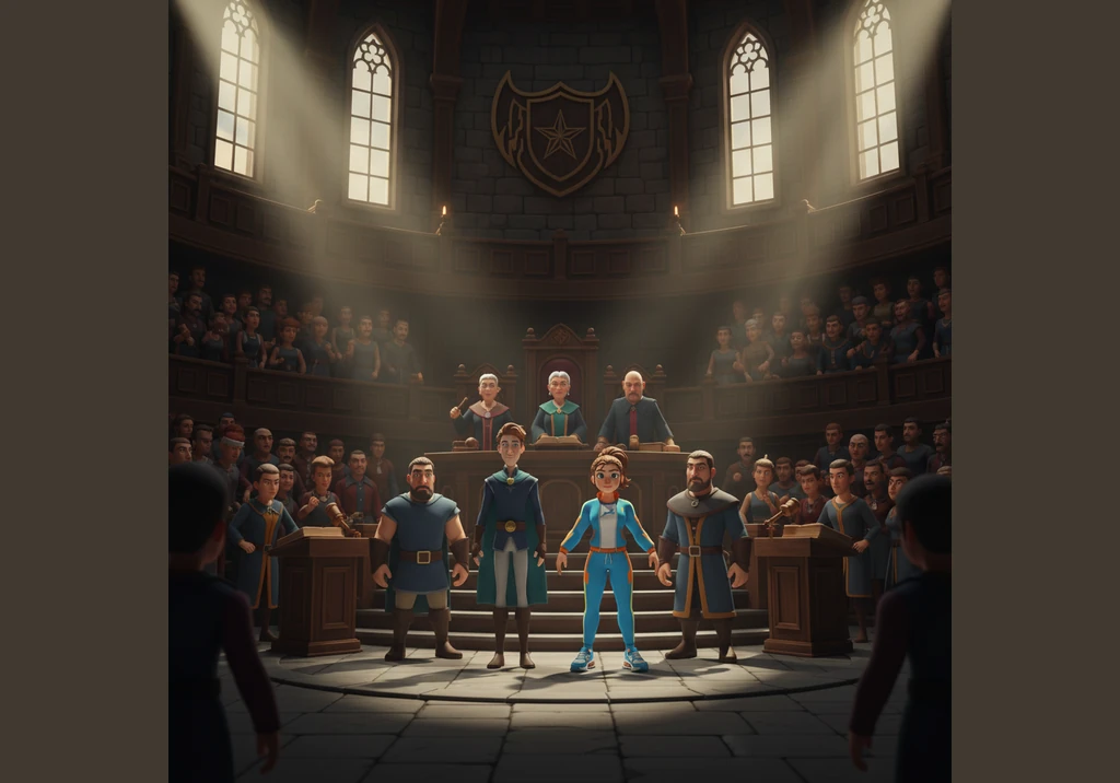 The high court was filled with an angry murmur as the judge looked down from his towering bench. Evidence of their espionage was laid bare, and the ey