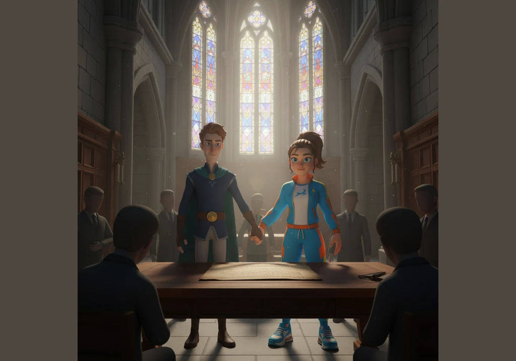 When the sentence was finally read aloud, a heavy silence fell over the room. Danny reached out and squeezed Susie's hand, their faces pale but set wi