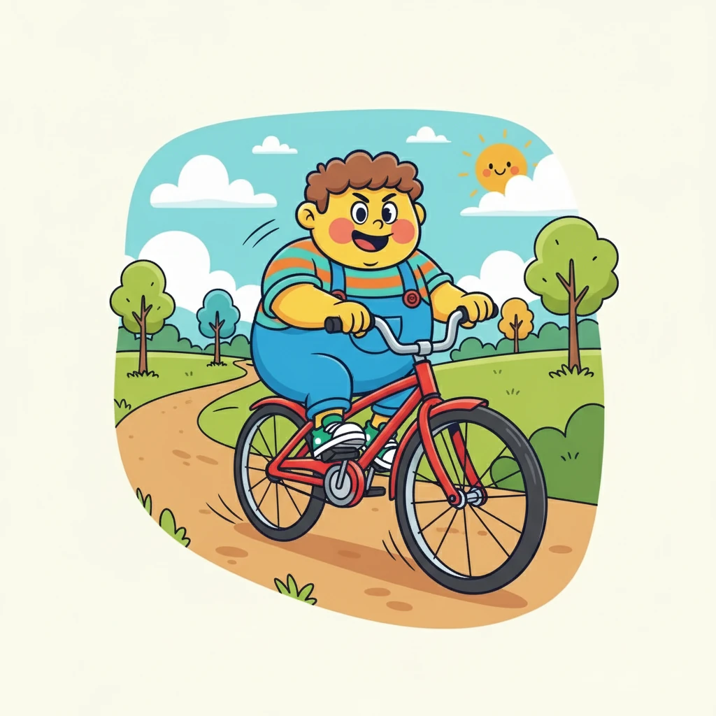 Кейін Масса өзінің велосипедімен жүруге шешім қабылдады. Велосипедті тездету үшін, ол педальді қатты басу керек екенін түсінді. Ол күштің қалай әсер ететінін білді.