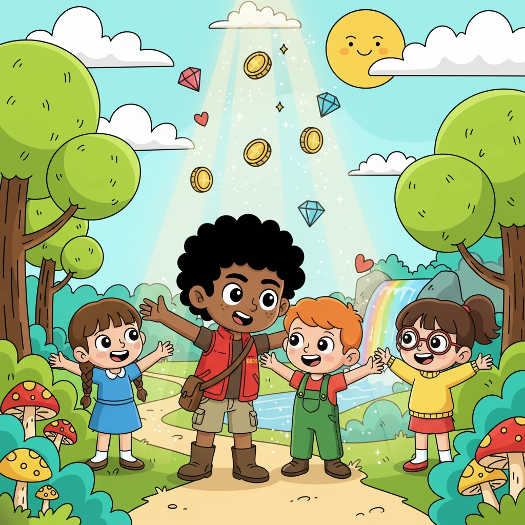 God, filled with love, blessed Isaiah's friends, just as He had blessed Isaiah. They felt the warmth and joy of divine grace. They were overjoyed to be included in his treasure.