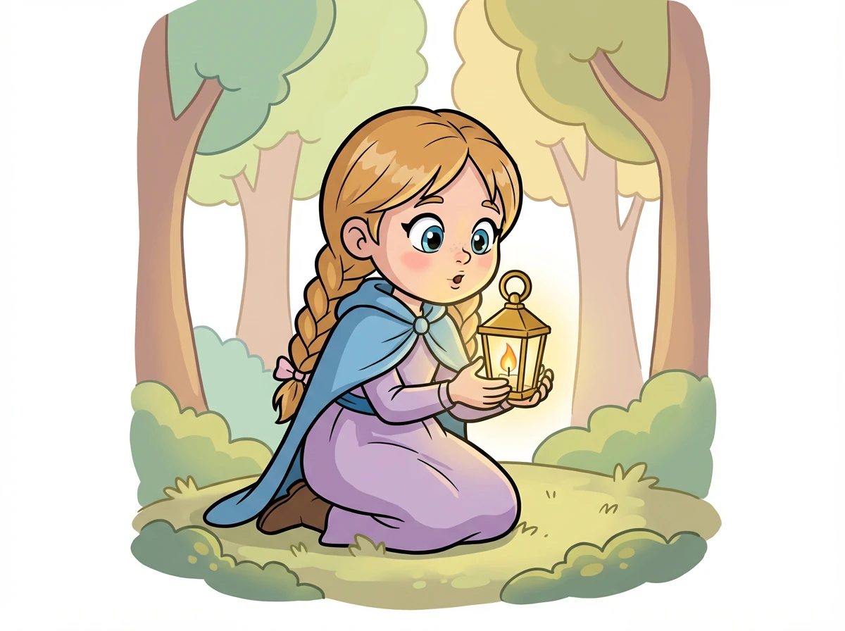 Amina protégea la flamme avec ses mains, se souvenant des paroles de sa mère. Elle souffla doucement dessus, l'encourageant à briller de nouveau.