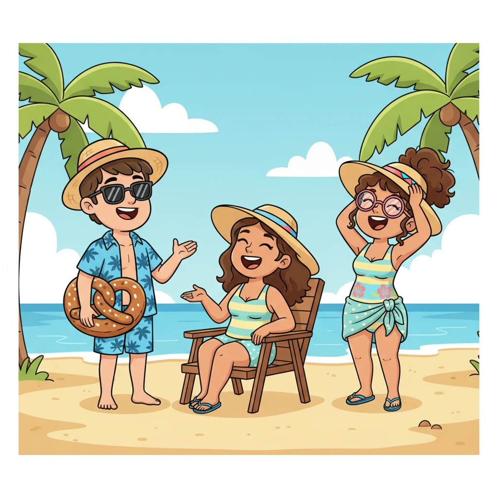 The students stayed for a while, chatting with Brenda and sharing funny stories about their college adventures. Brenda, in turn, offered some wise and witty remarks, making them laugh even harder. An unexpected friendship bloomed under the warm sun.