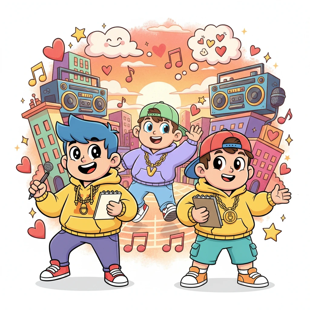 A Rapperek Szerelemre Lelnek - Friendship stories