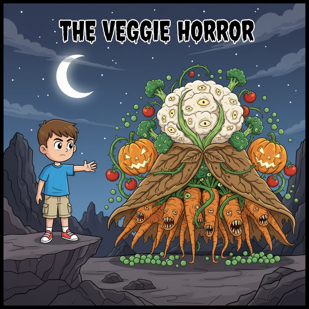 The Night of the Vengeful Veggies - Fantasy stories