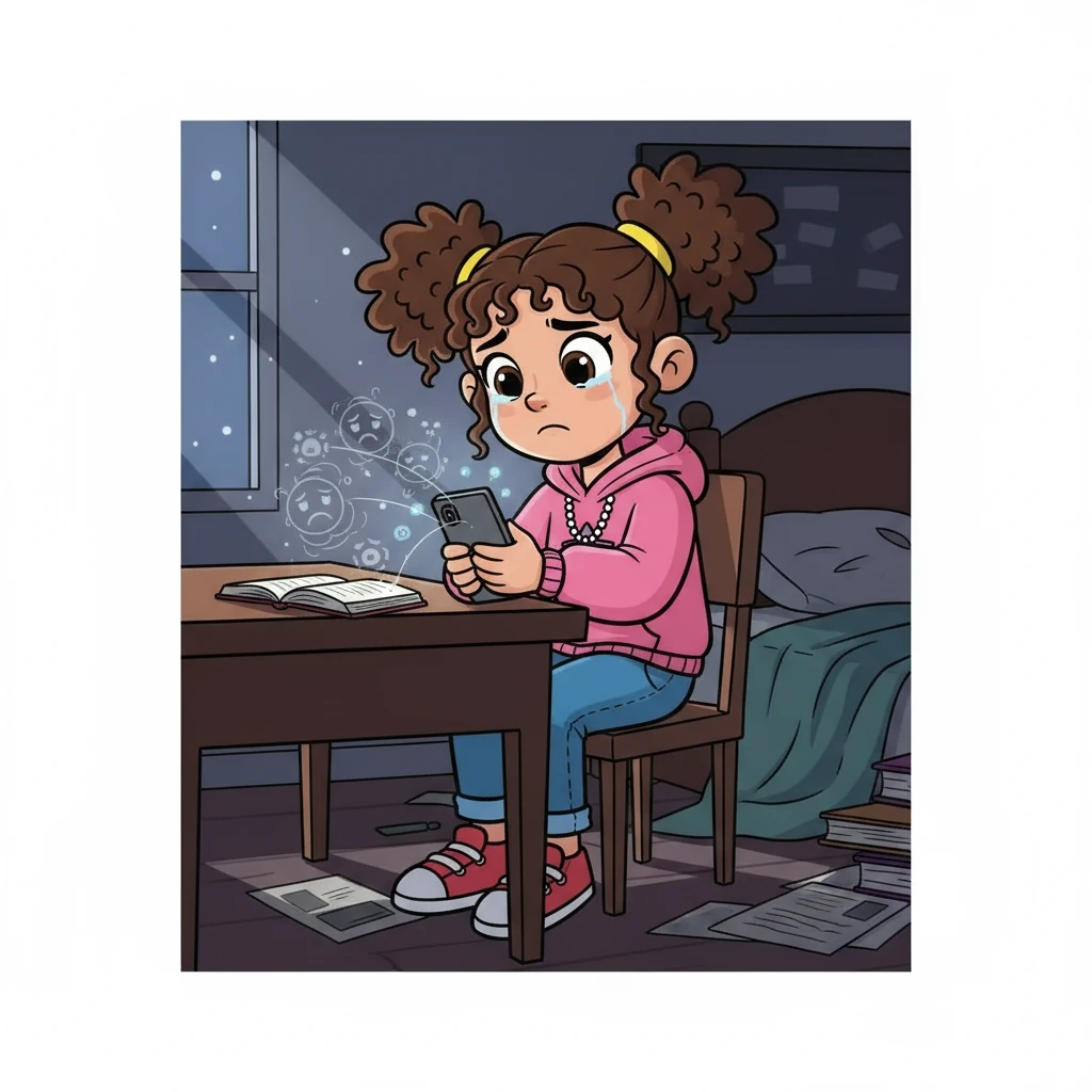 Maya discovered a pattern in the account's posts, a subtle targeting of specific students. She realized the creator was someone who wanted to cause harm. With a heavy heart, she knew she had to find a way to stop it.