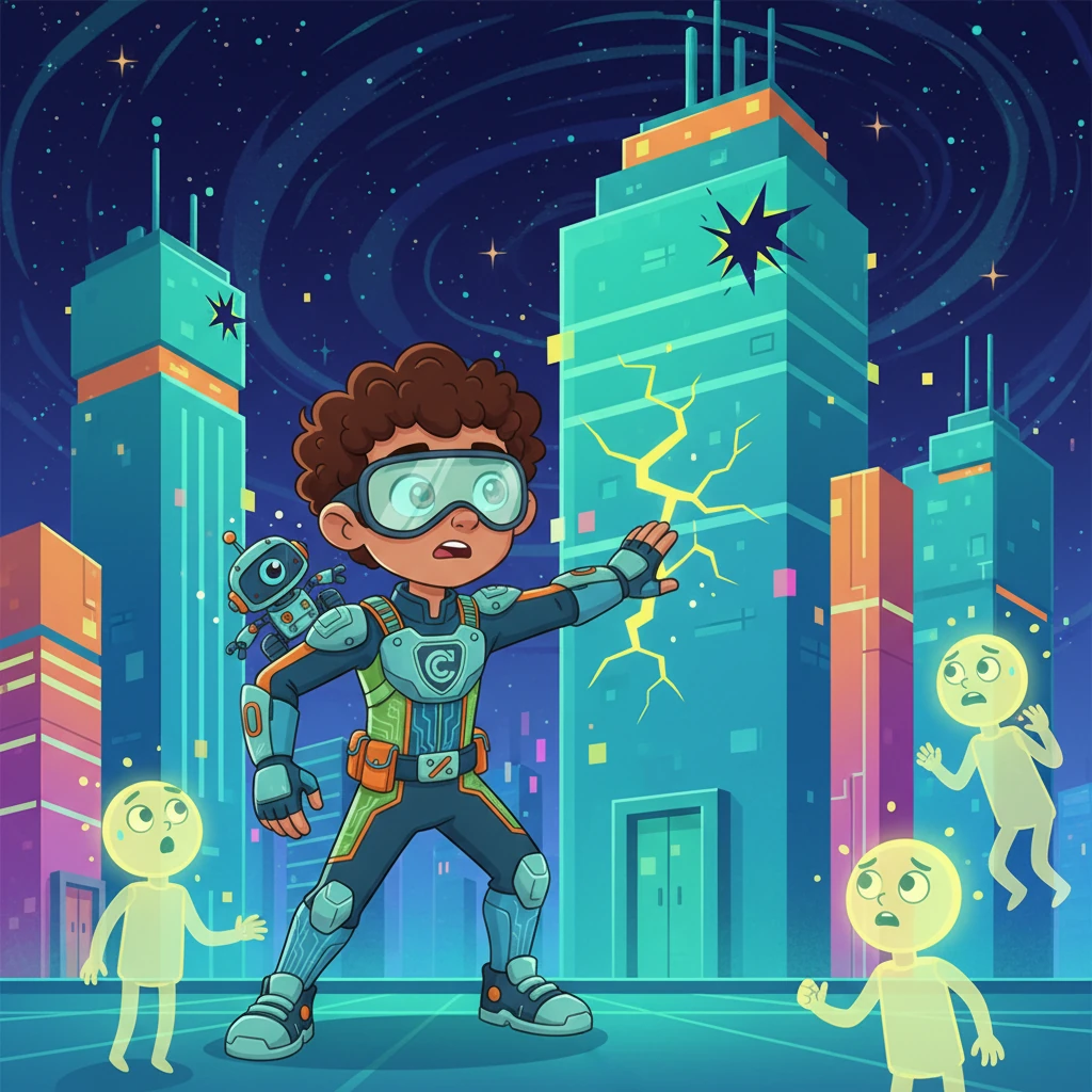 Cypher, The Digital Guardian - science-fiction