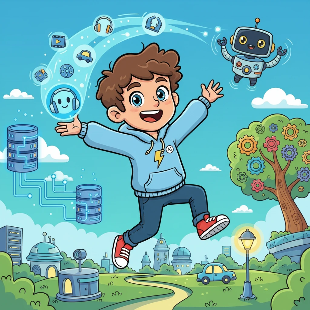 Sparky Discovers AI! - Educational stories