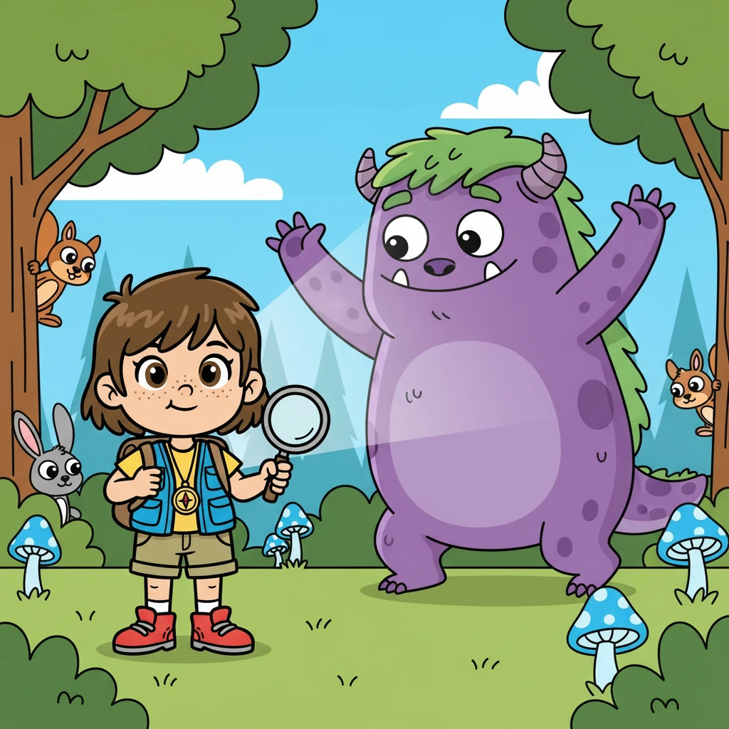 Tiba-tiba, mereka menghadapi tantangan. Sebuah monster muncul, mengancam hutan dan semua penghuninya. Gege dan Kings harus menunjukkan keberanian.