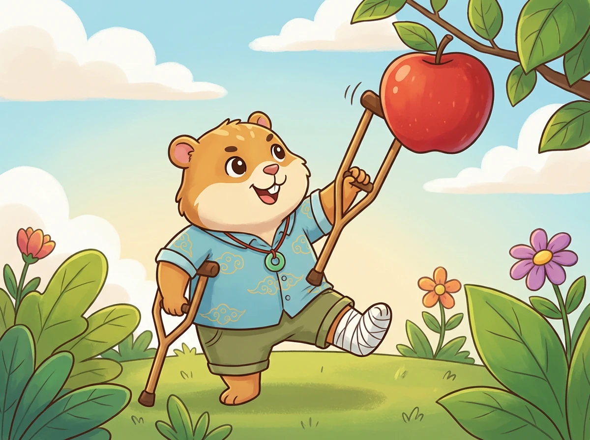 小乐一家经常需要穿过马路去寻找更美味的草根。这天,他们又准备横穿马路了。