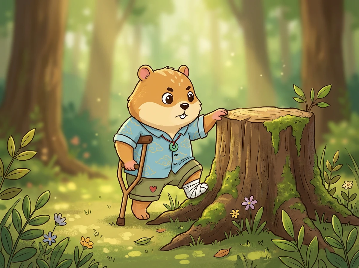 经过协商,黄鼠狼同意赔偿土拨鼠爸爸的医药费和误工费。小乐妈妈松了一口气。