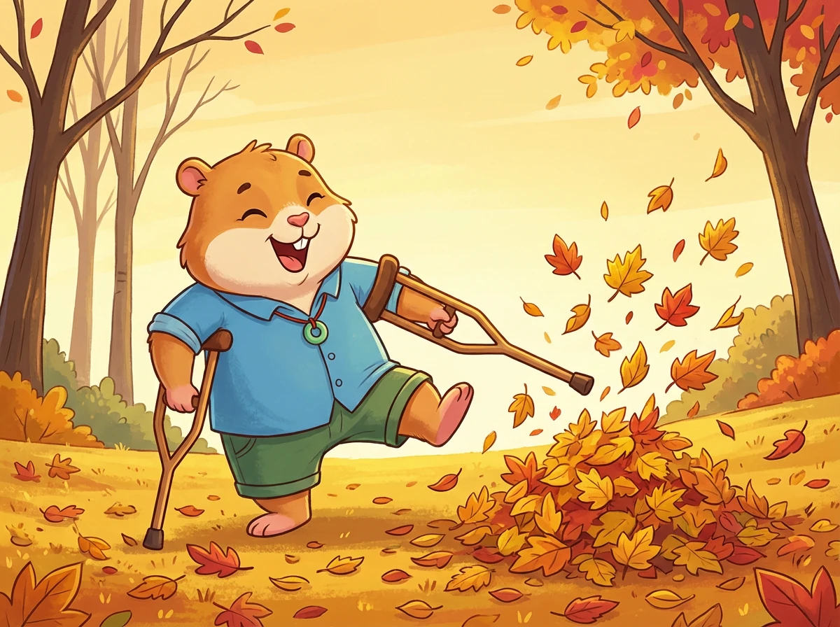 从那以后,小乐一家更加小心地过马路,也提醒其他动物注意安全。他们也原谅了黄鼠狼,希望他以后不再酒后驾车。