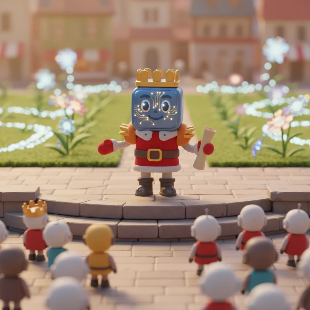 One day, King CPU, a regal figure with glowing core processors, announced a grand challenge to his subjects. The kingdom's new 'Memory Gardens' were struggling with slow data transfers, and a brilliant mind was needed to optimize their intricate flow. A royal decree echoed through the land, seeking innovative solutions.