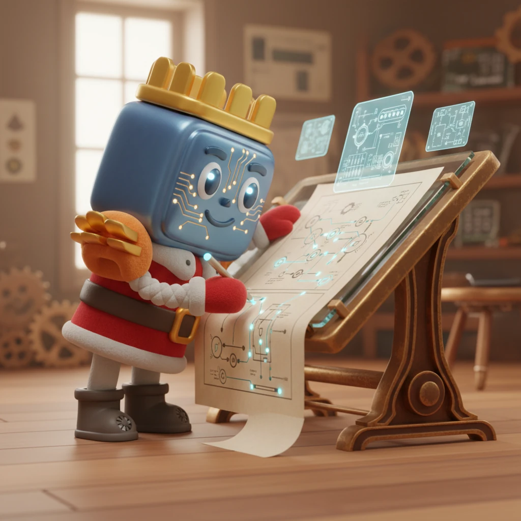 Armed with new knowledge, Archie returned to his workshop and meticulously drafted his architectural blueprint. His design detailed new data pathways, optimized logic gates, and efficient instruction pipelines, all aimed at streamlining the flow to the Memory Gardens. He envisioned a future where data moved with unprecedented speed.