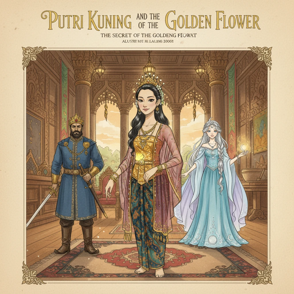 The Kind Princess Yellow - fairy-tale