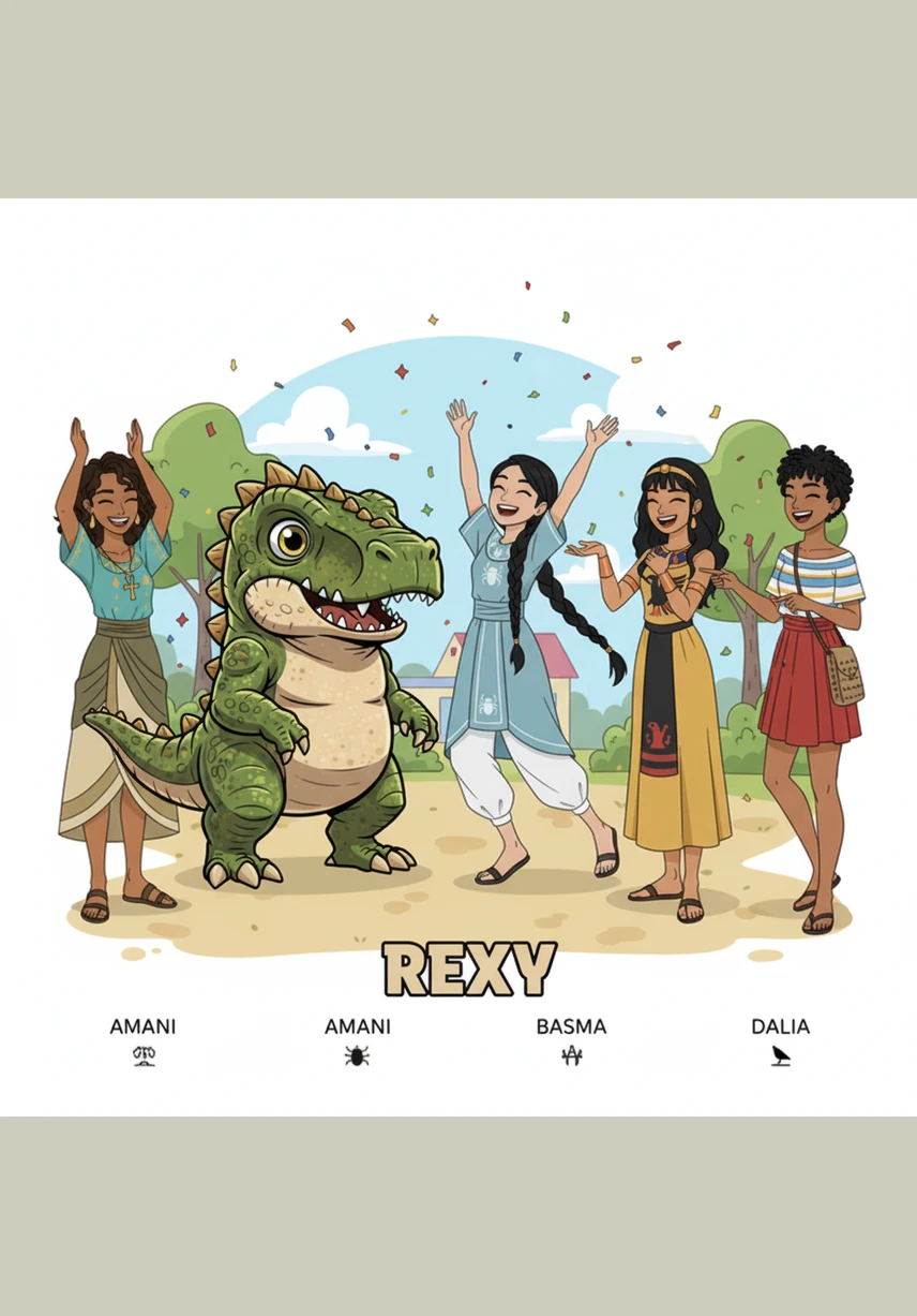 The scene is filled with energy as the girls cheer and laugh, their faces glowing in the morning light while they film the incredible feat. A slight handheld shake in the air adds to the realistic, viral TikTok feel of the spectacular performance.