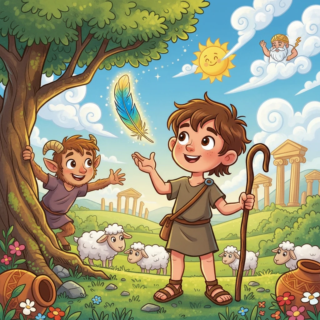 提奥和魔法羽毛 by Mu Ryan