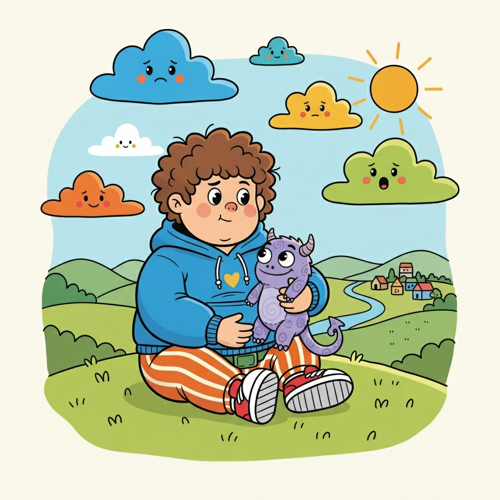 Martins percebeu que cada emoção era importante e que todas faziam parte de sua vida. O monstrinho ensinou a Martins a importância de sentir e compreender.