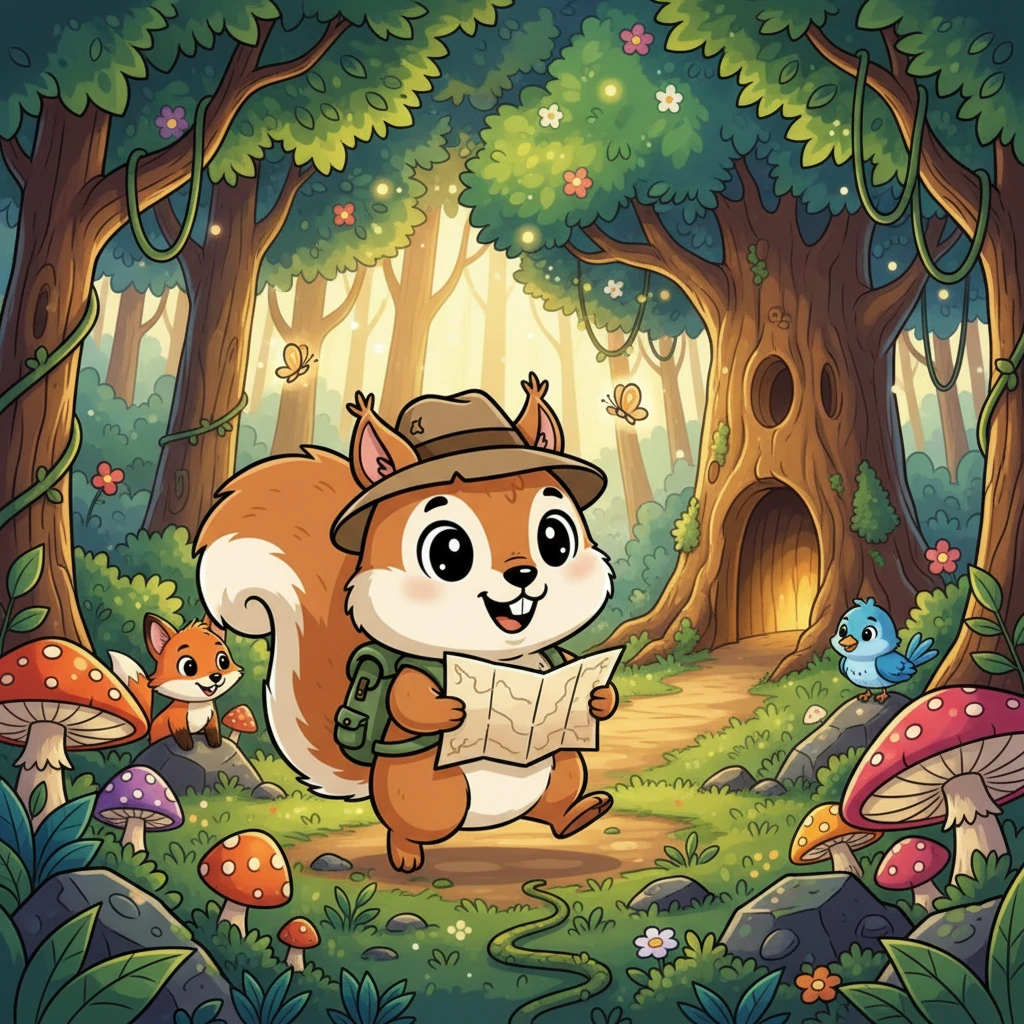 Squeaky's Great Treasure Hunt - adventure