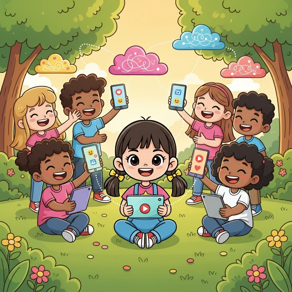 พลอย เด็กสาวผู้ร่าเริงและสดใส ชอบใช้เวลาเล่นกับเพื่อนๆ และแบ่งปันเรื่องราวต่างๆ บนโลกออนไลน์ เธอมักจะโพสต์รูปภาพและวิดีโอสนุกๆ เพื่อให้เพื่อนๆ ได้ชมและติดตามกันเสมอ เธอมีความสุขกับการเชื่อมต่อกับผู้คนมากมาย