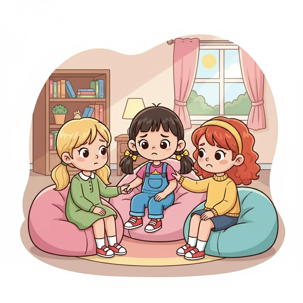 เพื่อนสนิทของ พลอย สังเกตเห็นว่า พลอย เปลี่ยนไป พวกเขาตัดสินใจพูดคุยกับเธอและรับฟังปัญหาที่เกิดขึ้น พลอยจึงเล่าเรื่องราวทั้งหมดให้เพื่อนฟัง เพื่อนๆ ให้กำลังใจและช่วยกันคิดหาวิธีแก้ไข