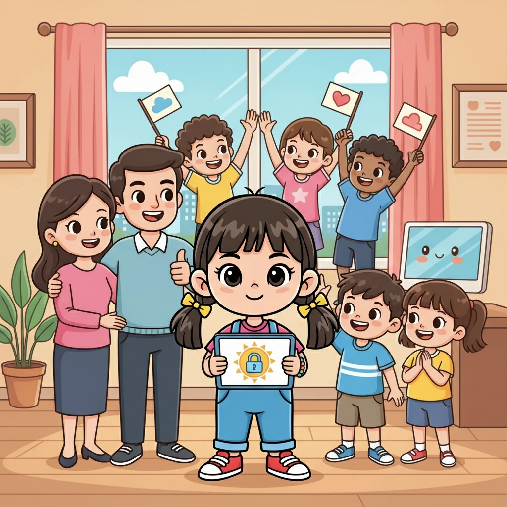 พลอย เข้มแข็งขึ้นด้วยการสนับสนุนจากเพื่อนและครอบครัว เธอตัดสินใจที่จะไม่ยอมแพ้และลุกขึ้นสู้กับปัญหา พลอย เรียนรู้ที่จะปกป้องตัวเองและใช้โลกออนไลน์อย่างปลอดภัยและมีความสุขต่อไป