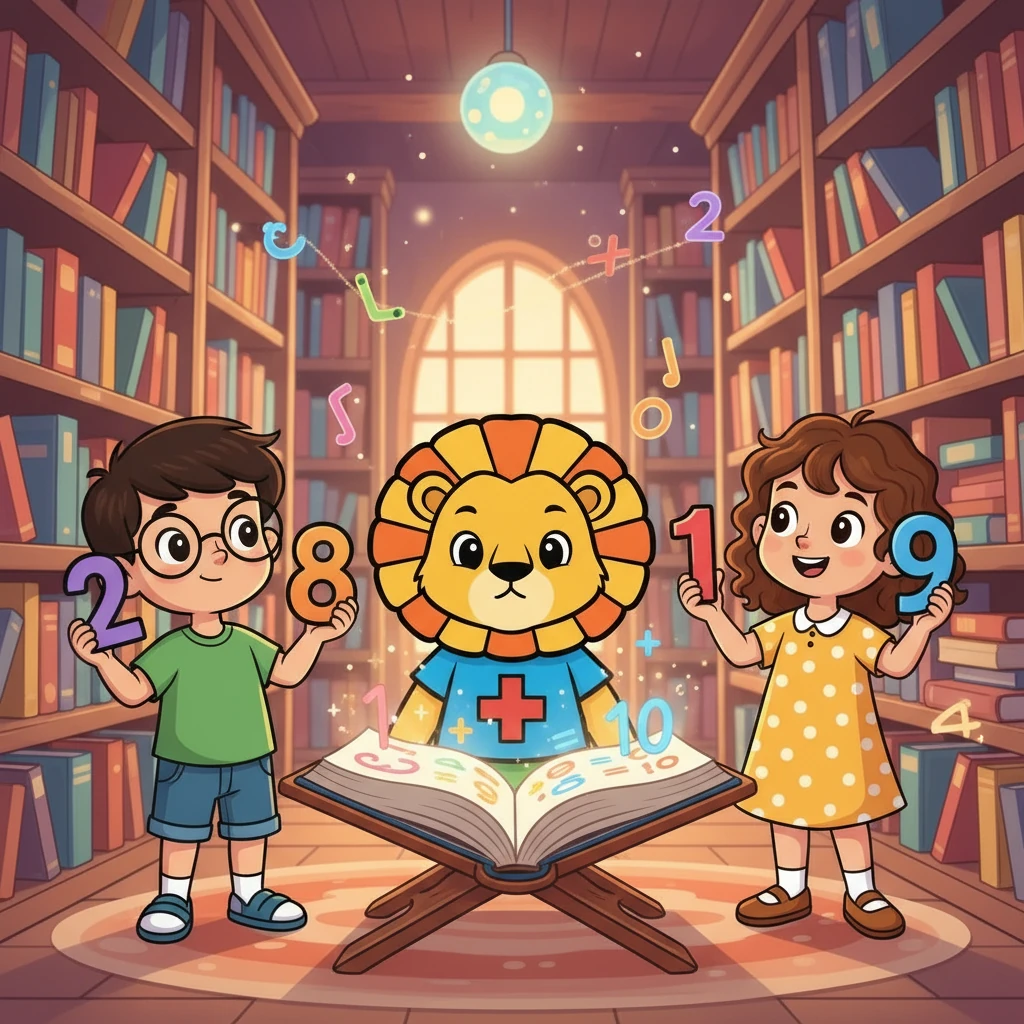 Leo, junto con sus amigos Sofía y Mateo, comenzaron a buscar los amigos del 10. Sofía, con una gran curiosidad, se dio cuenta de que el 1 y el 9 eran amigos del 10. Mateo, por su parte, descubrió que el 2 y el 8 también lo eran.