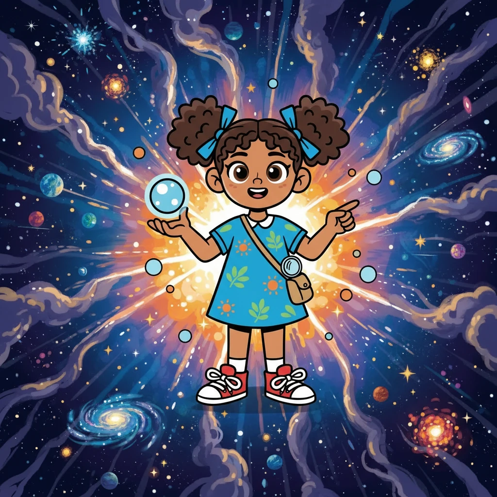 El primer salto en el tiempo llevó a Estela a la era de la formación del universo. Observó la explosión del Big Bang, la creación de las primeras galaxias y la danza cósmica de las estrellas. La inmensidad del espacio y el nacimiento de todo lo que conoce la dejaron sin aliento.