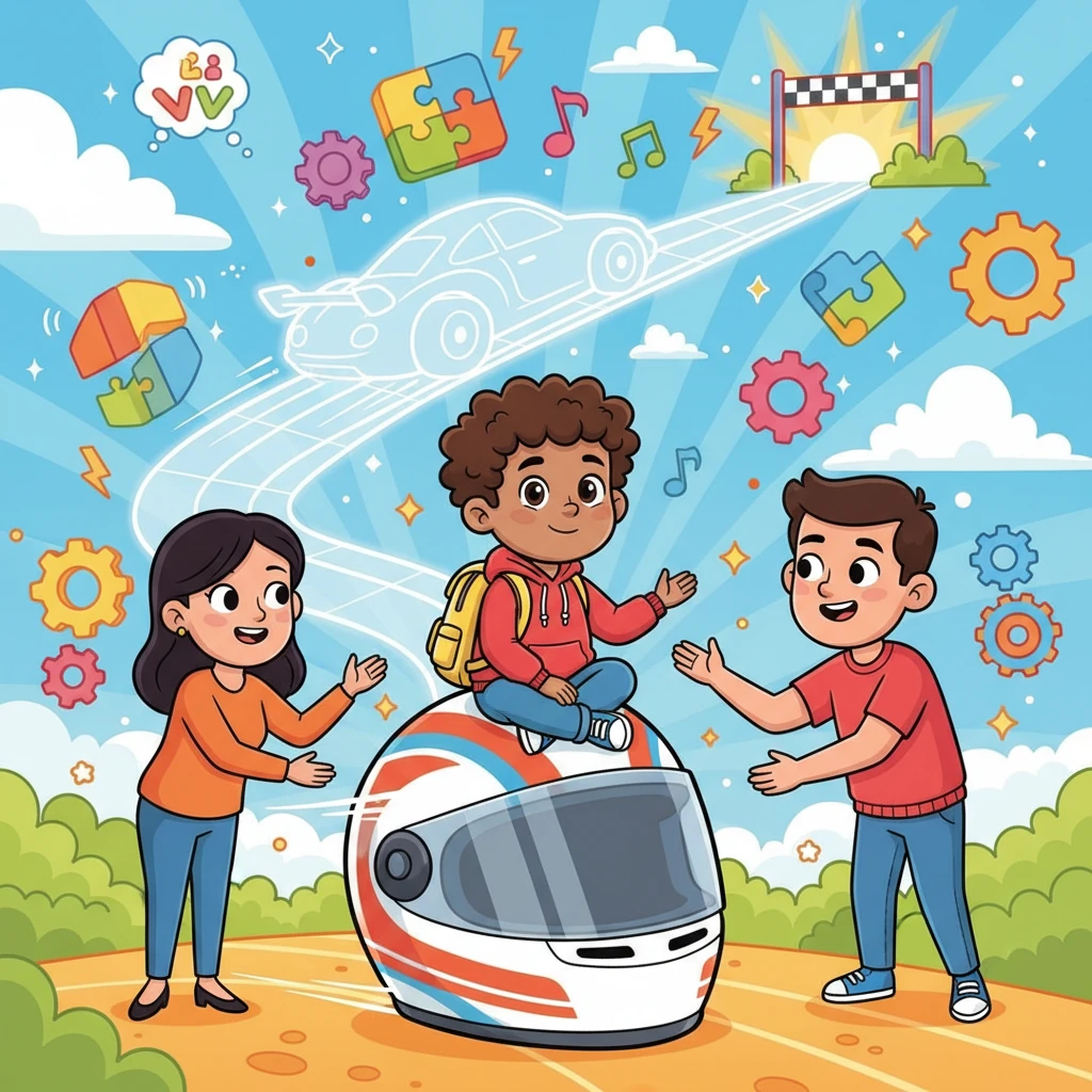 Sami's Race Car Brain - educational