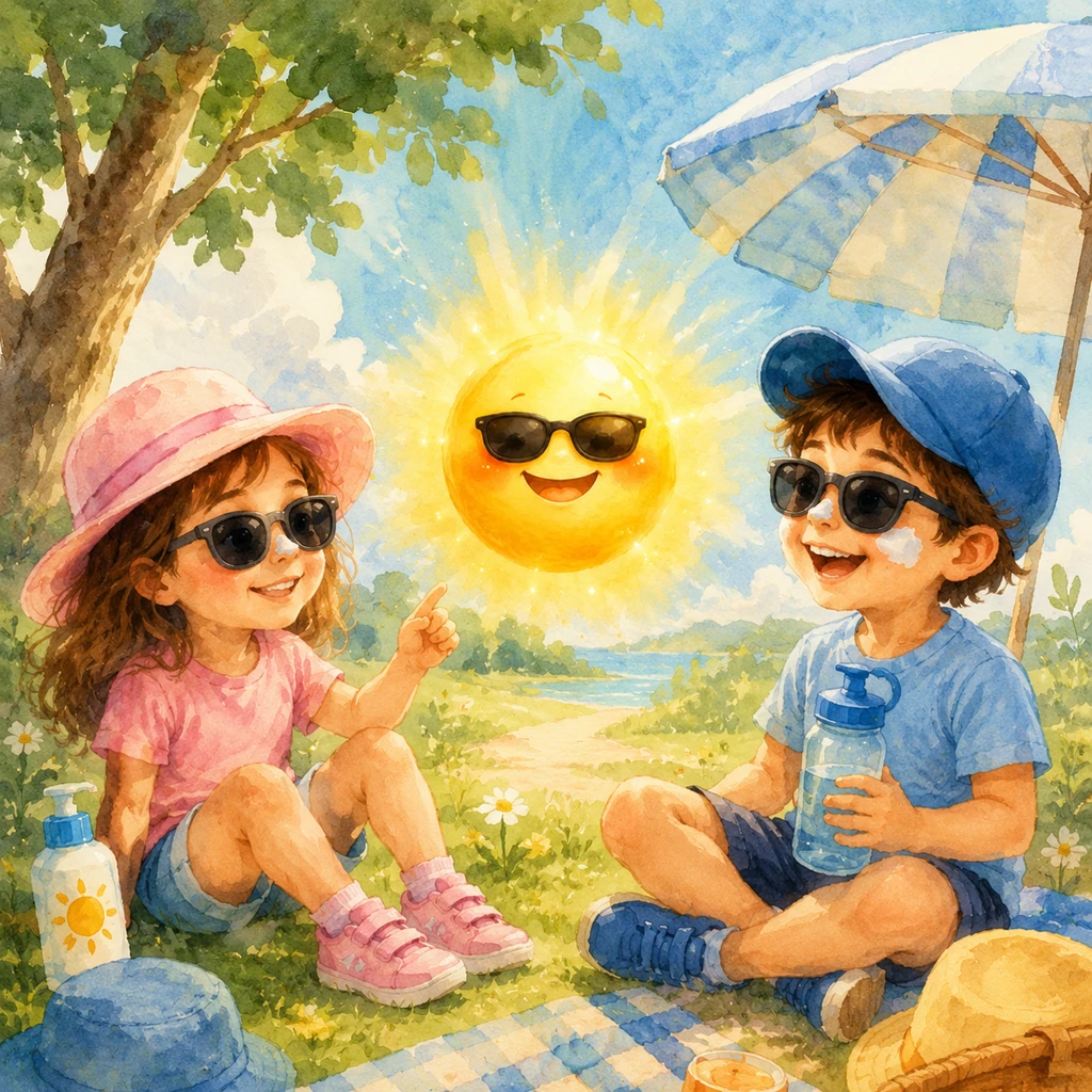 Mia and the Magic of Sun Safety - educational