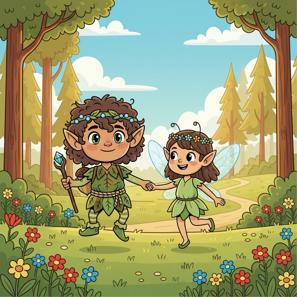 Pen and Pip's Nutty and Plum-tastic Adventure - Fairy tales