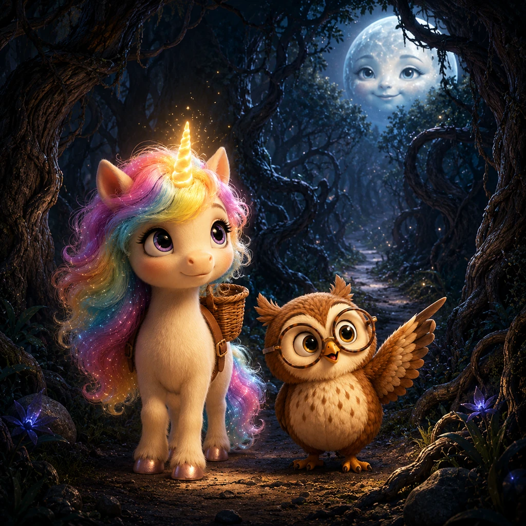Lumina et la Forêt des Étoiles Perdues - Fairy tales