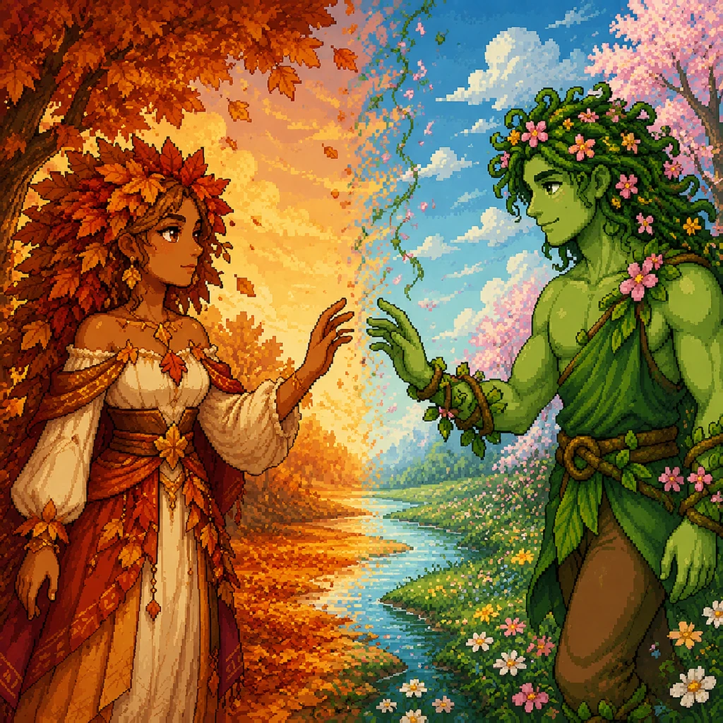 A Love Story Among the Seasons - love