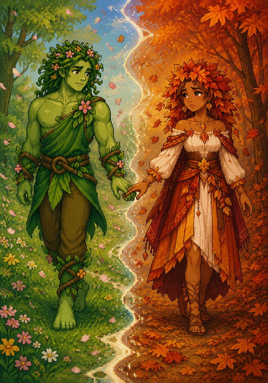 As quickly as it appeared, the boundary begins to shift, pulled by the relentless march of time. They feel the tug, their hands slipping from the embrace as their seasons call them away.