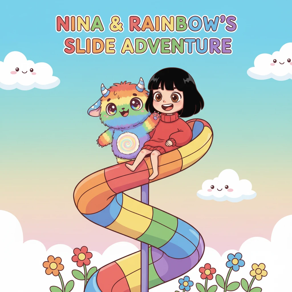 Nina and the Rainbow Monster - friendship