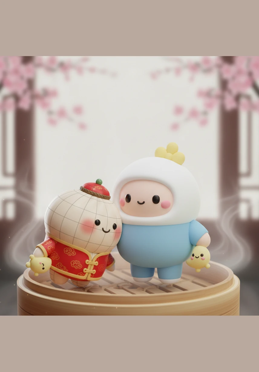 小团子挥动着小手和大家说再见，它靠在印有《宝宝要洗手》字样的绘本封面旁。画面定格在温馨的氛围中，留下一个美好的习惯约定。