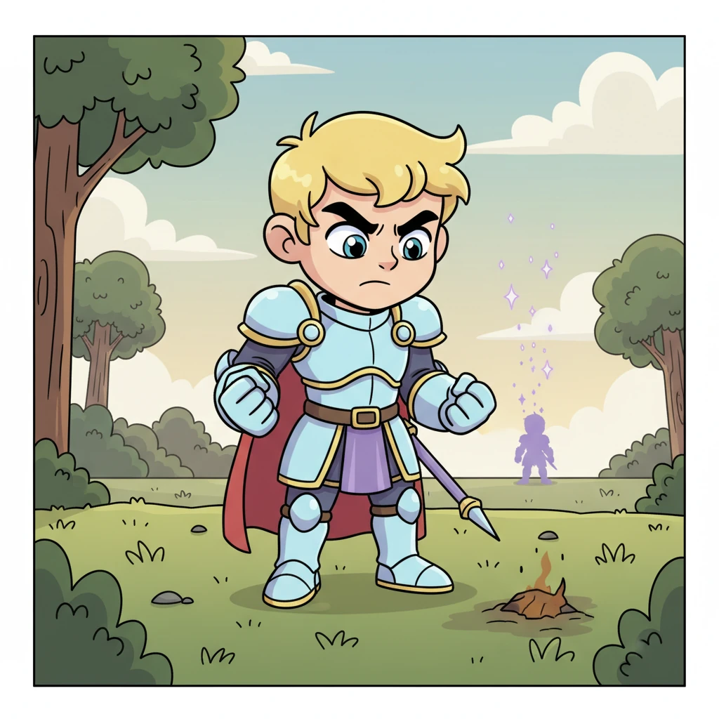 Clenching his fists, Kone gazed at the spot where Eldrin had fallen, a fire of fierce determination burning in his eyes. He vowed then and there that he would uncover every secret of this enigmatic villain. He would hunt Claude Luchress to the ends of the Trisse Empire, no matter the cost.