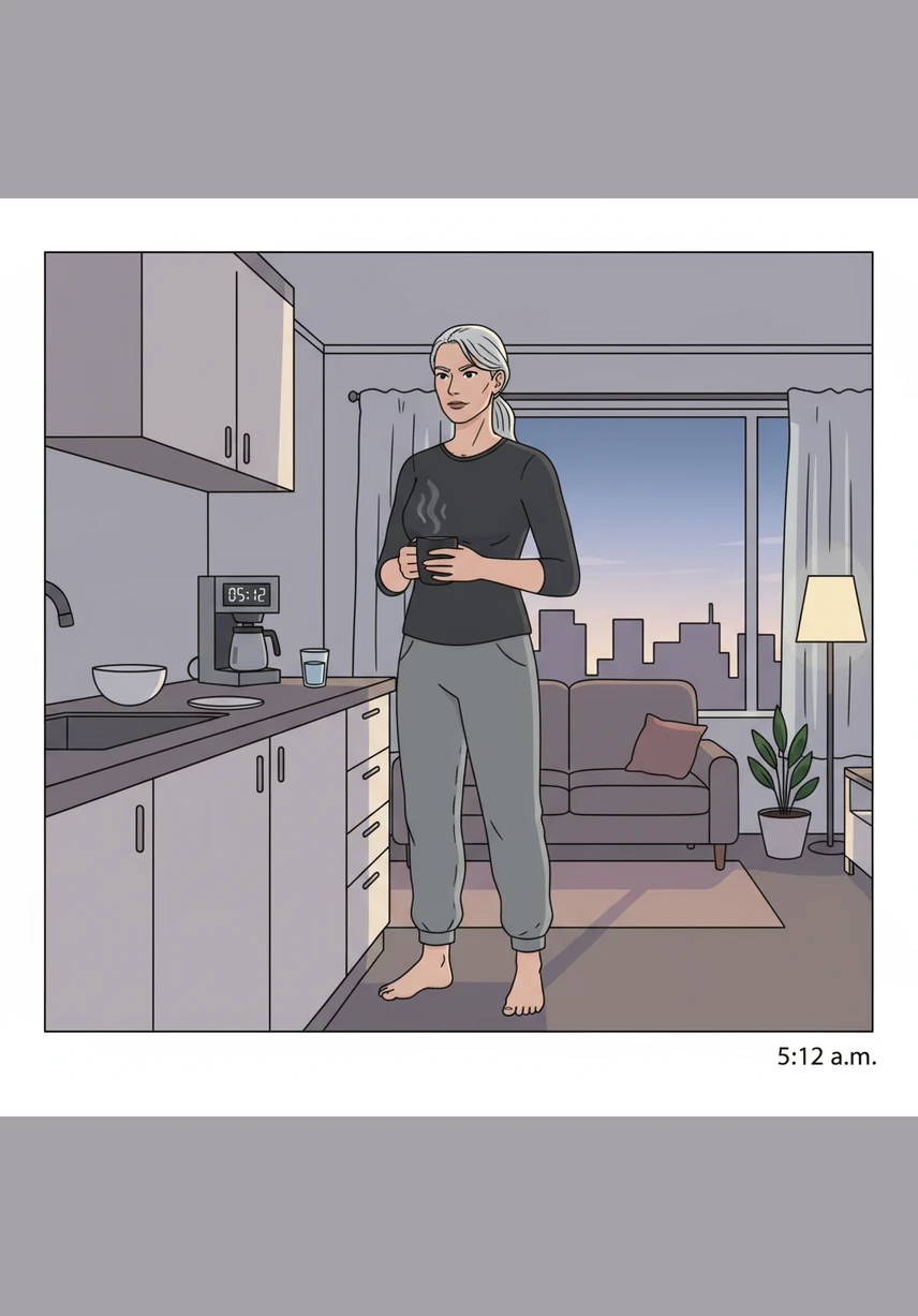 Elena works in the soft glow of her bakery at 5:12 a.m., her hands moving rhythmically through the heavy dough. Outside, the streetlights hum in the pre-dawn stillness, waiting for the world to wake.