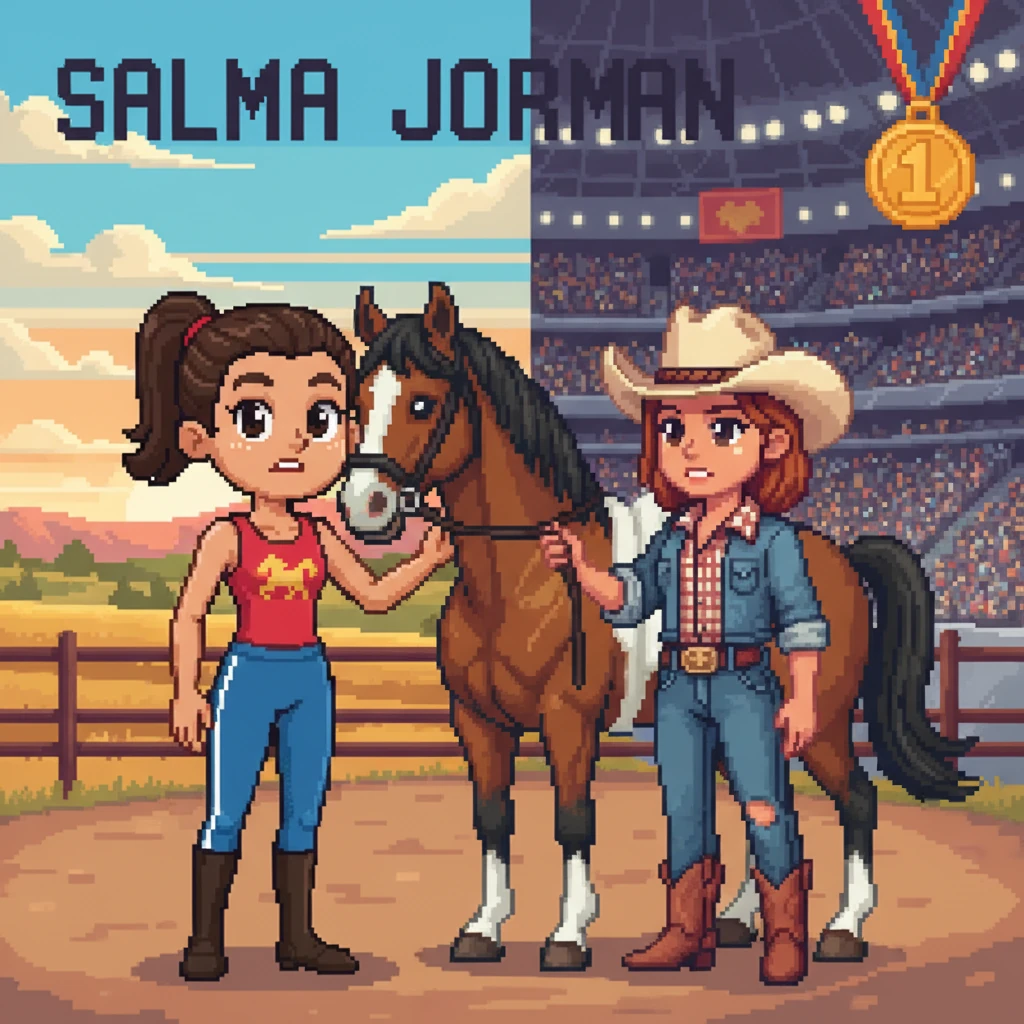 Sisters of the Saddle: The Gold Medal Dream - friendship