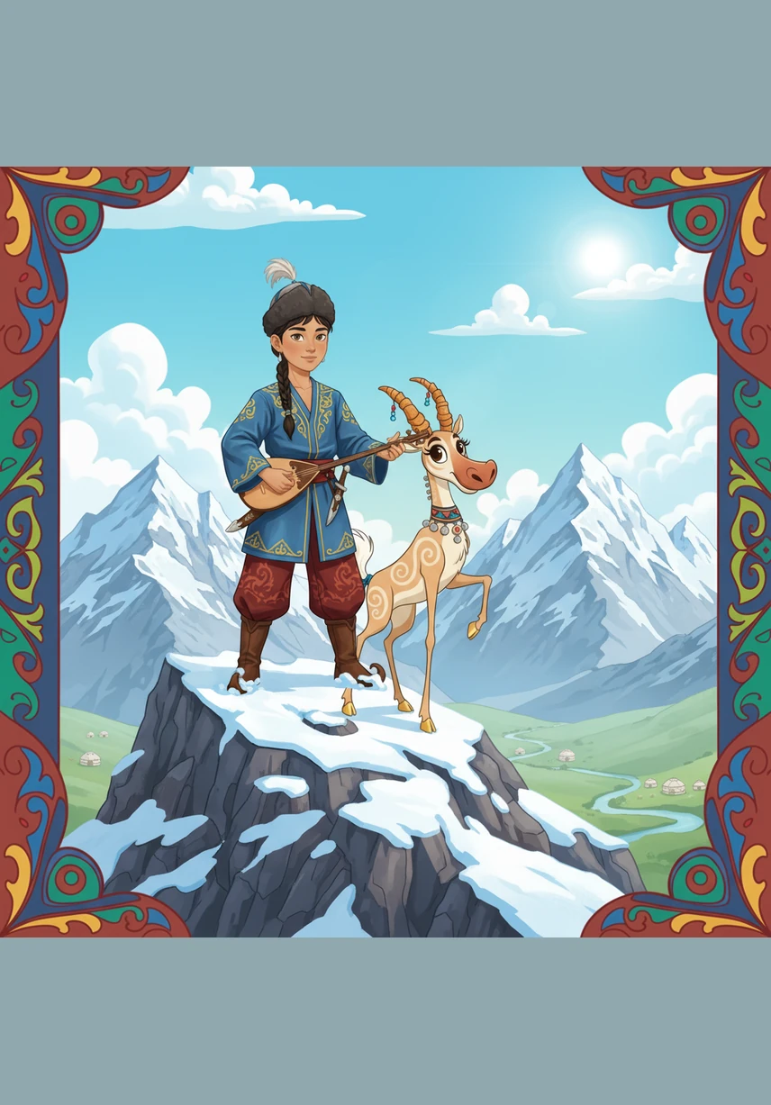 Олар алдымен асқар таулардың шыңына көтеріліп, мұз бен қардың патшасы – қар барысын көрді. Барыс өз мекенінің тарылып, тыныштығының бұзылып бара жатқанын мұңды жанарымен жеткізгендей болды.