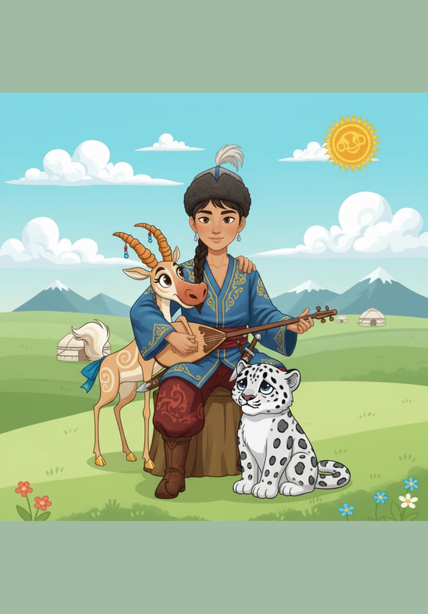 Кенет олар суы тартылған, жағасы қаңсыған көлге келді, мұнда бір кездері аққулар мамырлап жүзетін еді. Табиғаттың осы бір жаралы бейнесі мен үнсіз зары Алмастың кішкентай жүрегін қатты ауыртты.