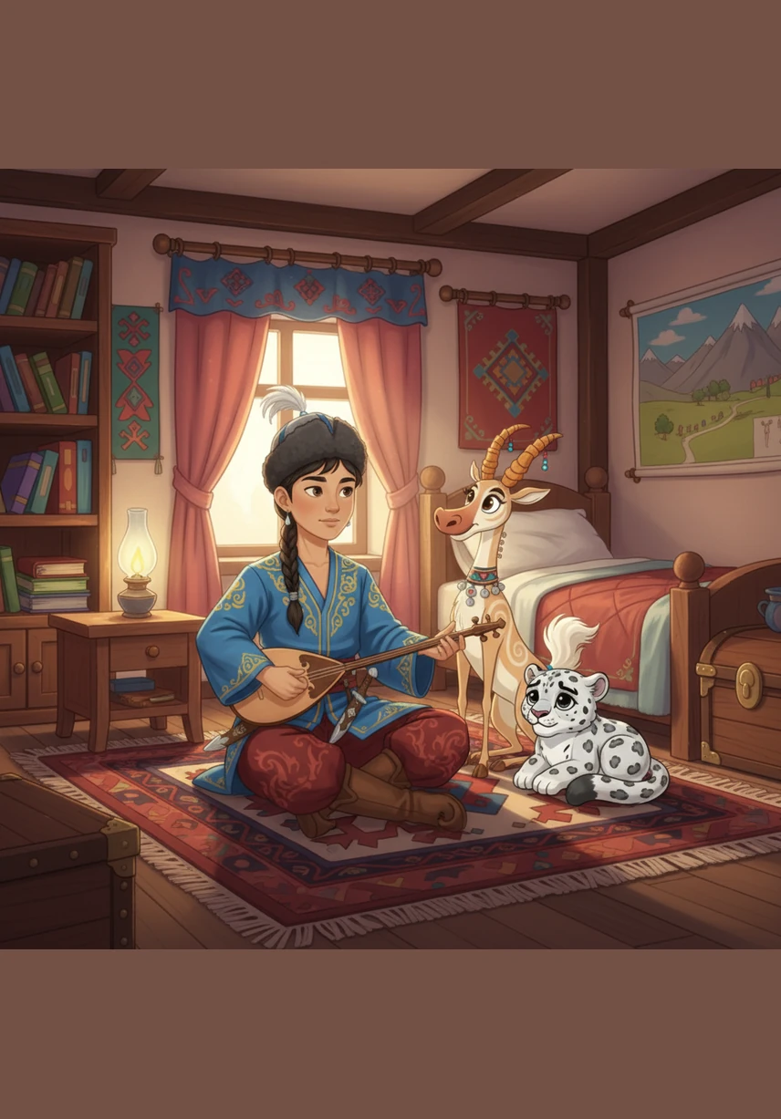 Сиқырлы саяхат аяқталып, Алмас өз бөлмесіне оралды, бірақ енді оның әлемге деген көзқарасы мүлдем өзгерді. Ол әрбір жәндіктің, әрбір шөптің өмір сүруге құқығы бар екенін және оларды қорғау өз міндеті екенін түсінді.